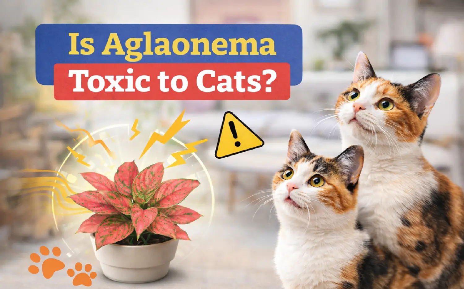 Are Aglaonema Plants Toxic to Cats?