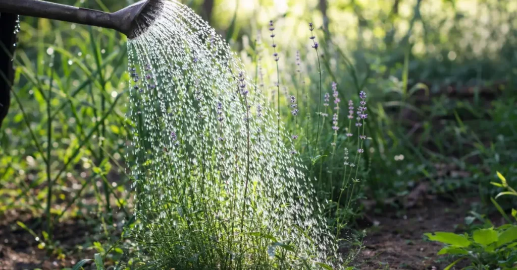 Watering Lavender the Right Way