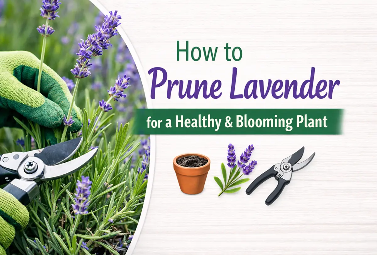 how to prune lavender